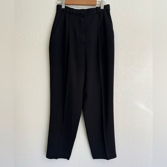 Aritzia Wilfred Essie black trouser pants size 0 - Picture 3 of 9